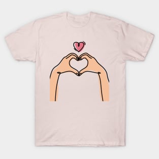 Hand Heart v2 T-Shirt